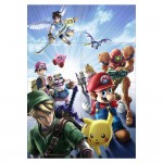 Super Smash Bros Wand-Kunstdruck Riesenposter