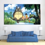 โปสเตอร์ ขนาดใหญ่  ภาพการ์ตูน Totoro Anime Manga 