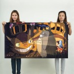 โปสเตอร์ ขนาดใหญ่ ภาพการ์ตูน โทโทโร่เพื่อนรัก Totoro Anime Manga