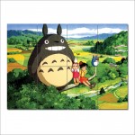 โปสเตอร์ ขนาดใหญ่ ภาพการ์ตูนอนิเมะ  โทโทโร่เพื่อนรักTotoro Anime Manga 