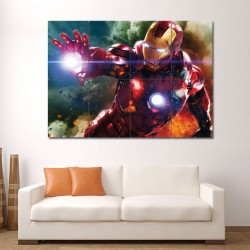 Iron Man II Block Giant Wall Art Poster (P-0805)