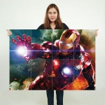 Iron Man II Wand-Kunstdruck Riesenposter 