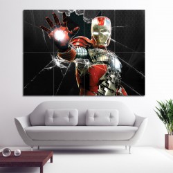 Iron Man Mark V  Wand-Kunstdruck Riesenposter (P-0807)