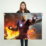 Iron Man Mark III  Wand-Kunstdruck Riesenposter 