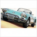 Electric Blue Skies Forza Motorsport 4 Block Giant Wall Art Poster 