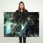 Final Fantasy VII Wand-Kunstdruck Riesenposter 