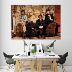 Mumford and Sons Version 2 Block Giant Wall Art Poster (P-0909)