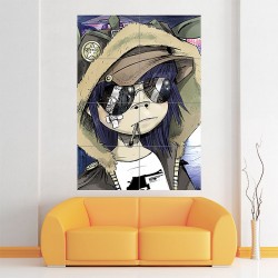 Gorillaz Music Band Wand-Kunstdruck Riesenposter (P-0914)