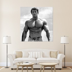 Arnold Schwarzenegger Block Giant Wall Art Poster (P-0943)