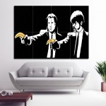 Banksy Pulp Fiction Block Giant Wall Art Poster 