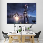 Ghost In The Shell  Wand-Kunstdruck Riesenposter 