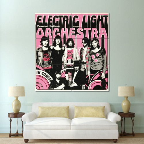 Electric Light Orchestra Wand-Kunstdruck Riesenposter