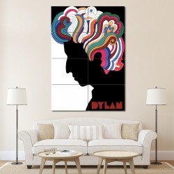 Bob Dylan Block Giant Wall Art Poster (P-0966)