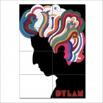 Bob Dylan Block Giant Wall Art Poster