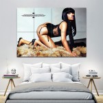 Nicki Minaj's Pink Block Giant Wall Art Poster