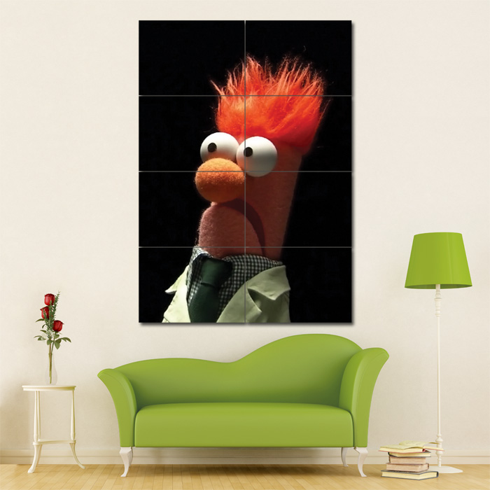 Meep Muppet Beaker | Art Board Print