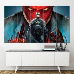 Batman Under The Red Hood Jason Todd Wand-Kunstdruck Riesenposter (P-0792)