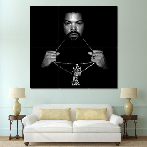 Ice Cube Rapper Hip Hop Block Giant Wall Art Poster