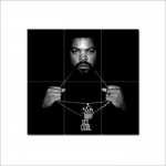 Ice Cube Rapper Hip Hop Block Giant Wall Art Poster