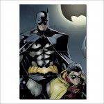 Batman and Robin Colors Block Giant Wall Art Poster 