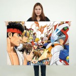 Tatsunoko Vs Capcom  Wand-Kunstdruck Riesenposter 