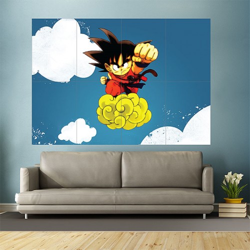 Anime Dragon Ball Block Giant Wall Art Poster