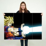 Goku Dragon Ball Z Block Giant Wall Art Poster 