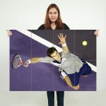 Andy Murray Tennis Block Giant Wall Art Poster