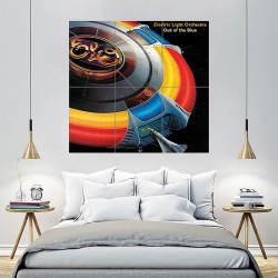 ELO Electric Light Orchestra Block Giant Wall Art Poster (P-1034)