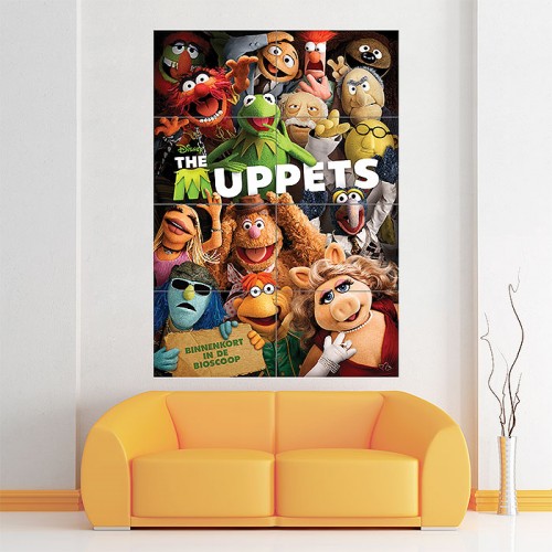 The Muppets Wand-Kunstdruck Riesenposter