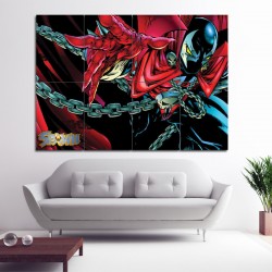 Spawn Comic Book Super Hero Block Giant Wall Art Poster (P-1072)