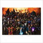 Mortal Kombat Armageddon Wand-Kunstdruck Riesenposter