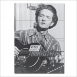 Woody Guthrie Block Giant Wall Art Poster 