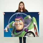 Buzz Lightyear Toy Story  Wand-Kunstdruck Riesenposter 