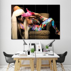 Lady Gaga Hot Block Giant Wall Art Poster (P-1093)