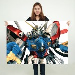 Anime Gundam Block Giant Wall Art Poster