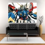 Anime Gundam Block Giant Wall Art Poster