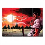 Afro Samurai Manga Cool Anime Block Giant Wall Art Poster 