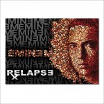 Eminem Relapse Huge Block Giant Wall Art Poster 