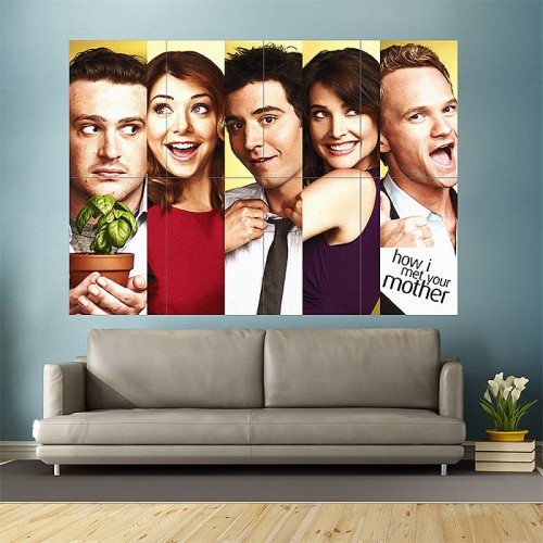 โปสเตอร์ ขนาดใหญ่ หนังซีรี่ส์ How I Met Your Mother