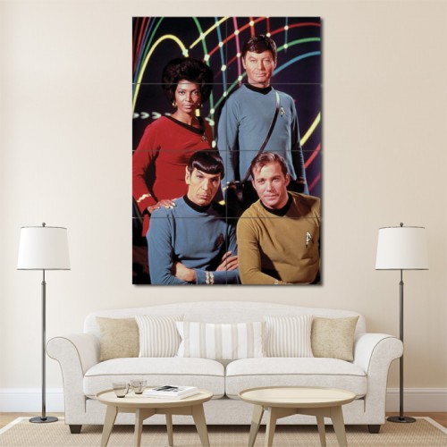 Star Trek Block Giant Wall Art Poster