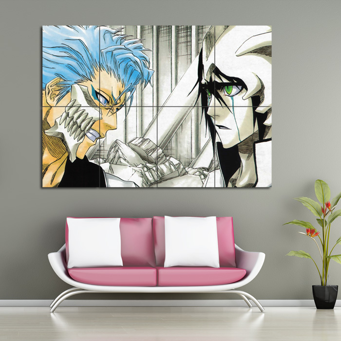 Bleach Characters Block Giant Wall Art Poster