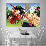 Dragon Ball Z Kill You Wand-Kunstdruck Riesenposter 