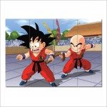 Dragon Ball z Kamesen Fight Block Giant Wall Art Poster 