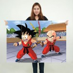 Dragon Ball z Kamesen Fight Block Giant Wall Art Poster 