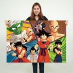 Dragon Ball z Akuma no Fukushuu Block Giant Wall Art Poster 