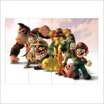 Video Game Super Smash Bros  Wand-Kunstdruck Riesenposter