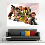 Video Game Super Smash Bros  Wand-Kunstdruck Riesenposter