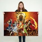 Avatar The Last Airbender Block Giant Wall Art Poster 