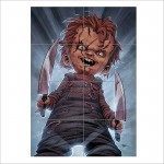 Chucky Childs Play Horror Wand-Kunstdruck Riesenposter